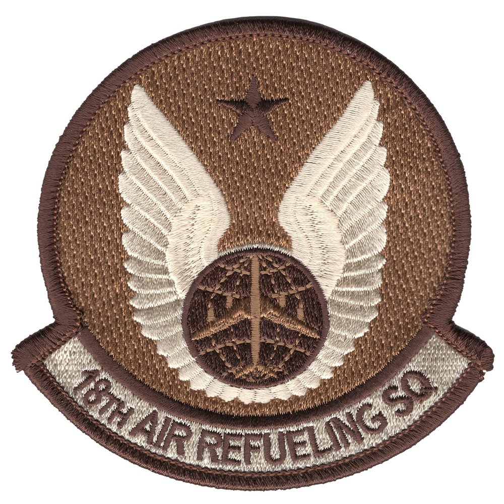 18th Air Refueling Squadron US Air Force Desert Patch