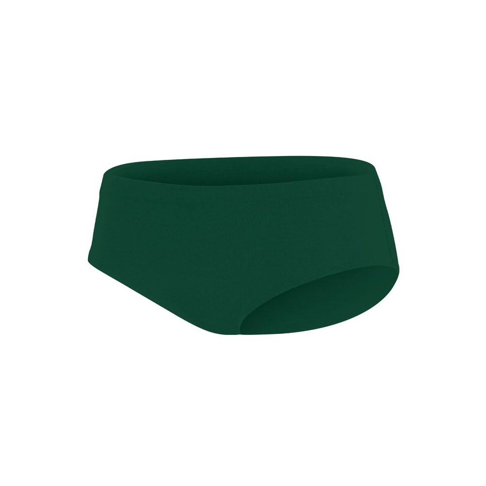 chass Girls Basic Cheerleading Briefs - Comfortable Lightweight Fit (Forest Green, YXS)