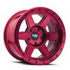 Dirty Life 9315 Compound 20x10 6x5.5" -25mm Candy Red Wheel Rim 20" Inch 9315-2183R view 1