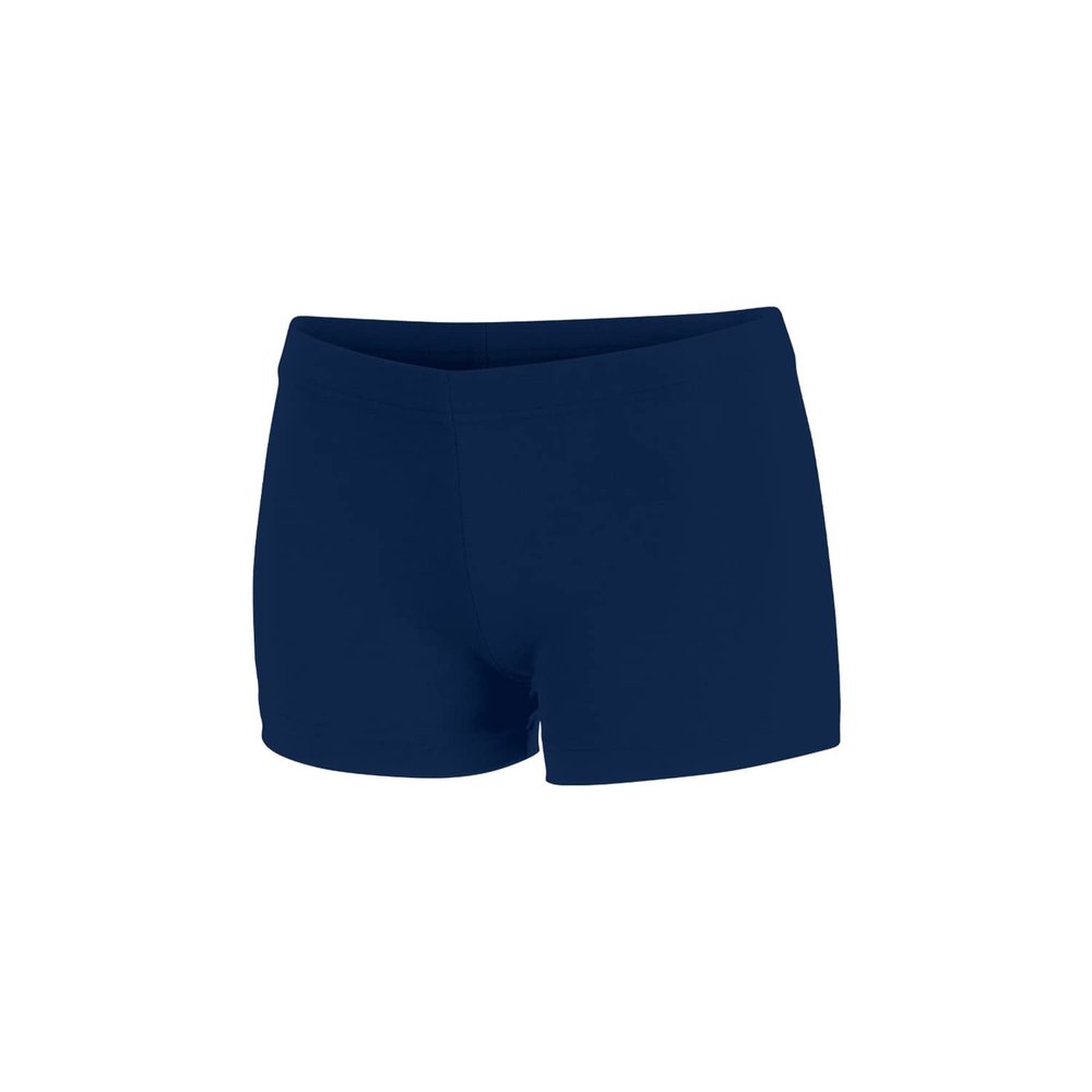 chass Girls Boy-Cut Cheerleading Briefs, Soft Mid-Rise Athletic Shorts (YXS, Navy)
