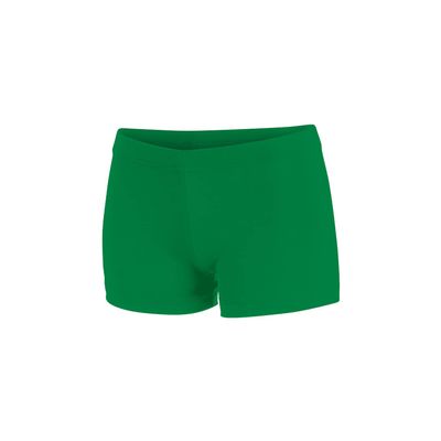 Chass Girls Boy-Cut Cheerleading Briefs, Soft Mid-Rise Athletic Shorts (YXS, Kelly Green)