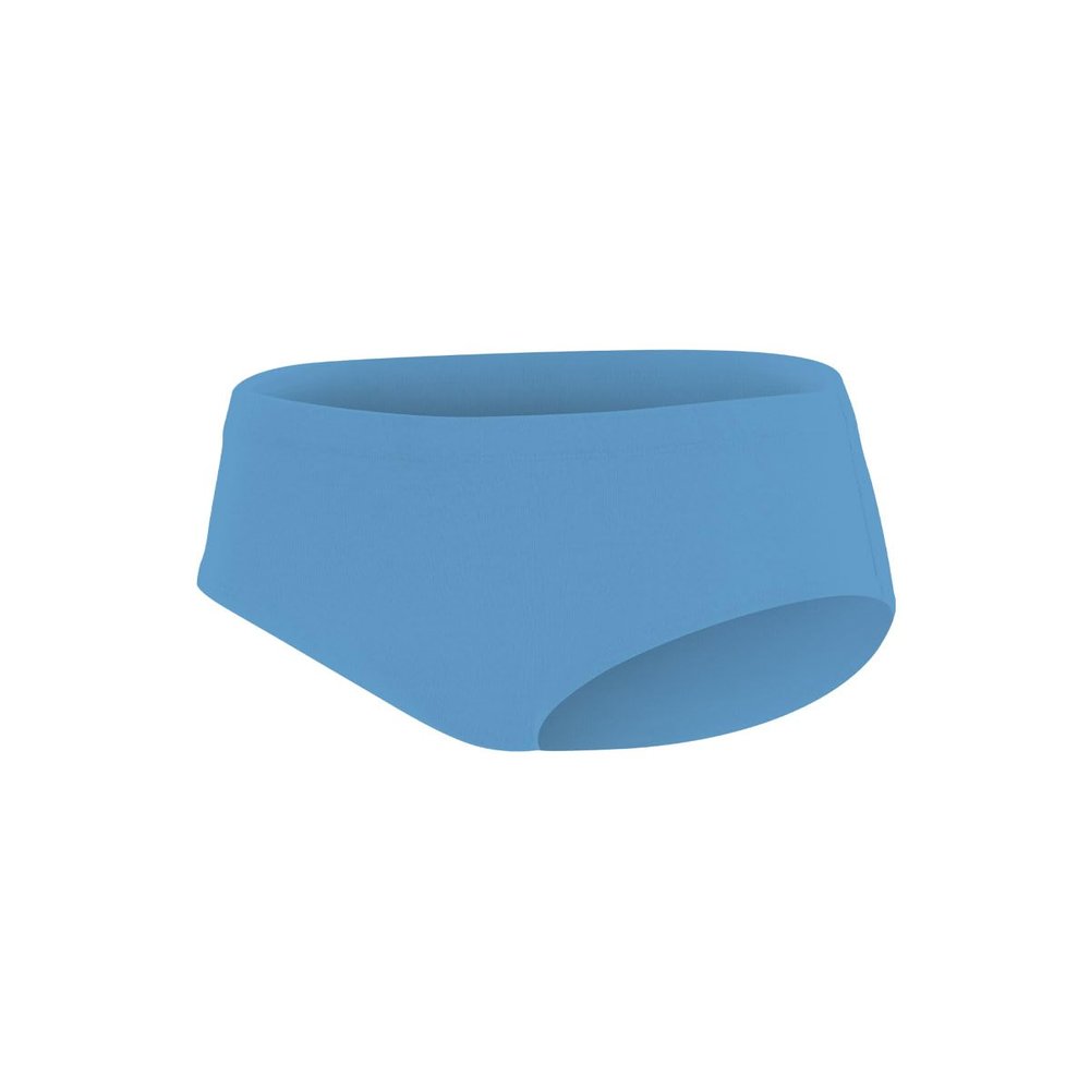 chass Girls Basic Cheerleading Briefs - Comfortable Lightweight Fit (Columbia Blue, 2XL)