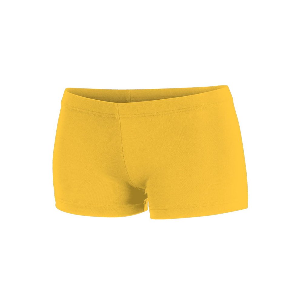 chass Girls Boy-Cut Cheerleading Brief - Adult Sizes (Gold, M)