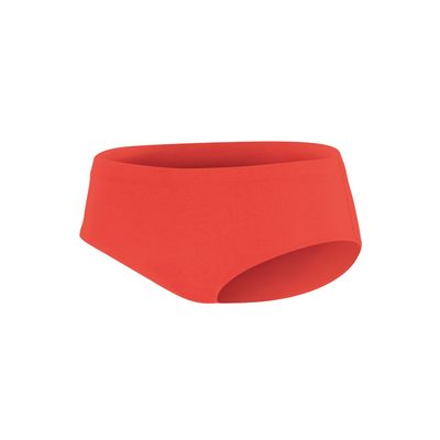 chass Girls Basic Cheerleading Briefs - Comfortable Lightweight Fit (Orange, XS)