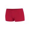 chass Women's Boy-Cut Cheerleading Briefs, Soft Mid-Rise Athletic Shorts (AS, Red) view 1