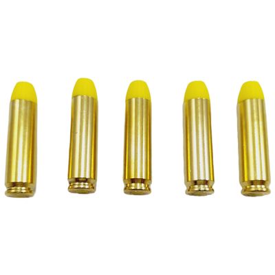 50 Action Express / 50 AE Snap caps - Dummy Training Rounds - Set of 5 (Yellow & Brass)