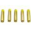 50 Action Express / 50 AE Snap caps - Dummy Training Rounds - Set of 5 (Yellow & Brass) view 1