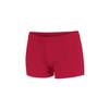 chass Girls Boy-Cut Cheerleading Briefs, Soft Mid-Rise Athletic Shorts (YS, Red) view 1