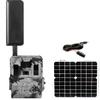 Spartan GoLive 2 Verizon Version 4G LTE Live Stream Dual Remote View Blackout IR Trail Camera with 10W 15in Solar Panel with Panel Cable view 1