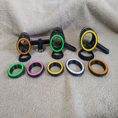 *** Fits Shrewd Optum 35/40, Mini Mag29, and Nomad 35/42 *** Torque Ring Indicator - Peep Centering Ring (Orange, MiniMag 29mm)