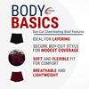 chass Girls Boy-Cut Cheerleading Brief - Adult Sizes (Black, S) view 2