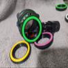 *** Fits Shrewd Optum 35/40, Mini Mag29, and Nomad 35/42 *** Torque Ring Indicator - Peep Centering Ring (Green, Optum 35mm) view 2
