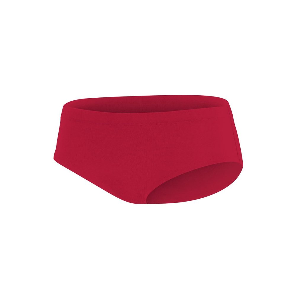 chass Girls Basic Cheerleading Briefs - Comfortable Lightweight Fit (Red, YM)