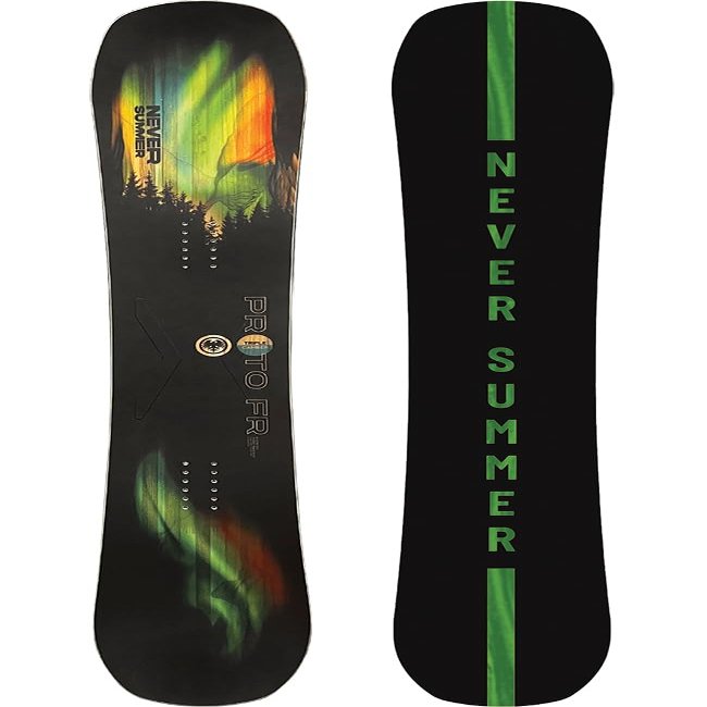 Never Summer Proto FR Men's All Mountain Snowboard, 156cm