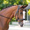 KL Select Black Oak Palm Ergonomic Dressage Bridle Black Oversize view 1
