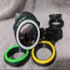 *** Fits Shrewd Optum 35/40, Mini Mag29, and Nomad 35/42 *** Torque Ring Indicator - Peep Centering Ring (White, Optum 35mm) view 2