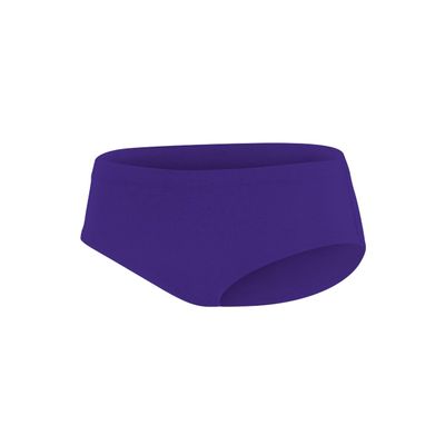 chass Girls Basic Cheerleading Briefs - Comfortable Lightweight Fit (Purple, YXS)
