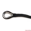 SeaGrace Boat Anchor Line | Double Braided 3/8 Inch x 100 FT Black view 2