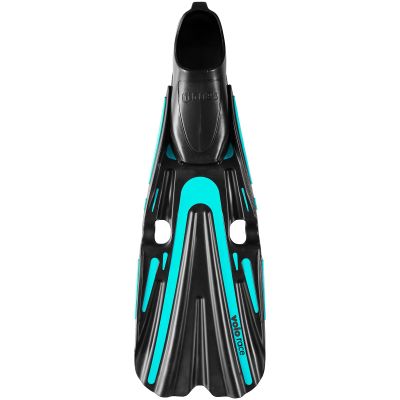 Mares Unisex Adults Volo Race Fins - Durable Versatile Swimming Flippers with Closed Anatomical Foot Pocket for Scuba Diving, Aqua, 42