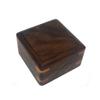 Engravable Antique Brass Pocket Compass with Gift Box | Solid Brass Compass with Optional Hardwood Storage Box and Custom Engraved Plaque for Keepsake or Gift (Graduation - Behind You) view 4