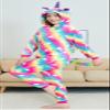 NewPlush Unisex Unicorn Costumes Pyjamas, Adult Women Men Animal Cosplay Onesie Rainbow Love Small view 3