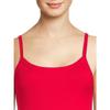 No Boundaries Juniors' Ribbed Cami(Brilliant Red-XS) view 3