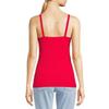 No Boundaries Juniors' Ribbed Cami(Brilliant Red-XS) view 4