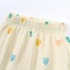 MYGBCPJS Baby Boy Girl 2 Pack Cotton Linen Pants Toddler Floral Graphic Printed Long Bloomers Ankle Length Jogger Trousers view 4