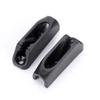 Long-Lasting Plastic Canoes Rope Buckle Deck Line Guide Buckle and Deck Line Rope Buckle, 1 Pair Black Deck Rope Buckle, for Kayaks Canoes Rowing Boats Rope Buckle view 1