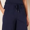 Amazon Essentials Women's Fleece High Rise Bermuda Shorts, Navy, Small, Plus Size Available view 3