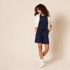 Amazon Essentials Women's Fleece High Rise Bermuda Shorts, Navy, Small, Plus Size Available view 4
