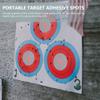 Toddmomy 20sheets Fluorescent Adhesive Sports Labels Self-Adhesive Circle Stickers for Practice Lightweight and Portable for Training and Skill Improvement view 3