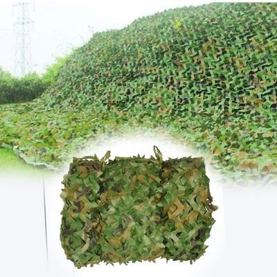 DIBAKO 10x10ft 13x20ft 16x20ft Camo Net Military Camouflage Netting, Bulk Roll Camouflage Net Military Surplus, Woodland Camo Mesh Netting for Hunting Blinds Shooting Hide Military Garden (Size : 4x6