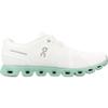 On Mens Cloud 5 Running Shoes, Undyed-White/Creek, 12 US view 4