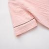 ACESTAR Toddler Girls Boys Button Down Pajamas Set Summer Short Sleeve 2 Pcs Pjs Set Kids Cotton Sleepwear for Daily, Pink, Size 4T view 3
