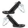 Toddmomy 2pcs Bicycle Traction Head Bike Trailer Hitch Adapter Shark Mouth Decals Bike Accessory Bike Trailer Parts Bikes Infant Bike Trailer Stroller Iron Baby Bike Rack view 1