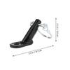 Toddmomy 2pcs Bicycle Traction Head Bike Trailer Hitch Adapter Shark Mouth Decals Bike Accessory Bike Trailer Parts Bikes Infant Bike Trailer Stroller Iron Baby Bike Rack view 2