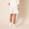 Amazon Essentials Women's Fleece High Rise Bermuda Shorts, Eggshell White, X-Small, Plus Size Available view 2