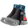 AONIJIE Trail Gaiters Low Gators Urltra-Light Waterproof Ankle Leg Gaiters Protective Reflective Shoe Covers for Outdoor Hiking Walking Backpacking (Red)