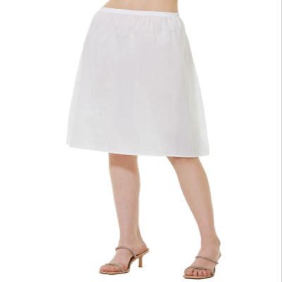 BEAUTELICATE Womens Half Slip 100% Cotton Vintage Underskirt