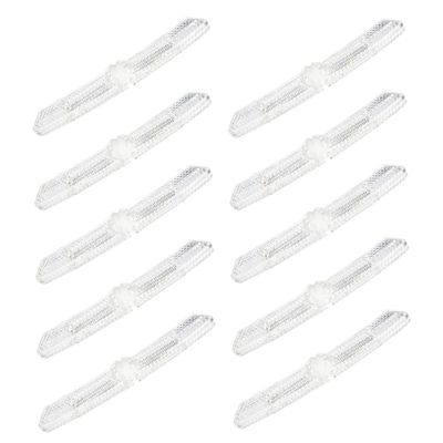 Kisangel Bike Wheel Reflectors 10Pcs Bicycle Spoke Reflective Safety Warning Accessories for Night Riding Road and Mountain Bikes