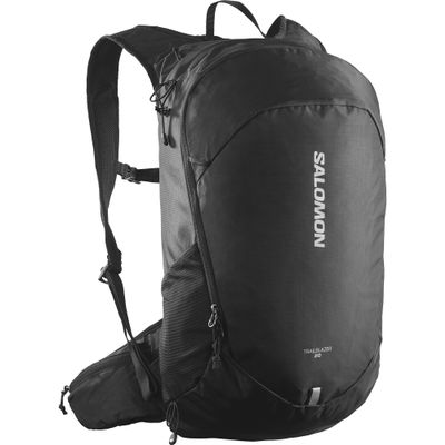 Salomon Unisex Trailblazer 20, Hiking & Trekking Backpack, 20-Liter - Black / Alloy - NS