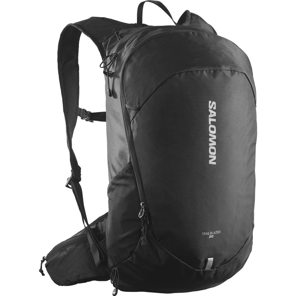 Salomon Unisex Trailblazer 20, Hiking & Trekking Backpack, 20-Liter - Black / Alloy - NS