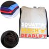 XehuroT-Shirt Funning Powerlifting Squat Bench Deadlift Weightlifting T Shirt Summer Workout Training Fitness (Violet,L) view 4