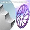 BUCKLOS 140mm 160mm 180mm 203mm MTB Disc Brake Rotor with 6 Bolts, Bicycle Brakes Stainless Steel Rotors M5 Screws, Opposite Hole Distance 44mm, fit Mountain Road Bikes MTB BMX view 3