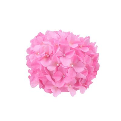 BESPORTBLE Fashionable Swim Cap Floral Petal Stylish Swimming Hat Bathing Caps Vintage Swim Cap Size L for Women Pink