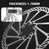 BUCKLOS 140mm 160mm 180mm 203mm MTB Disc Brake Rotor with 6 Bolts, Bicycle Brakes Stainless Steel Rotors M5 Screws, Opposite Hole Distance 44mm, fit Mountain Road Bikes MTB BMX view 4