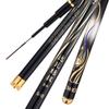ZFF Telescopic Fishing Rod Carbon Super Hard Ultralight 19 Tone Hand Pole for Big Fish 3.6m 3.9m 4.5m 4.8m 5.4m 5.7m 6.3m 7.2m Rivers Lakes Reservoirs Streams (Size : 4.5m) view 1