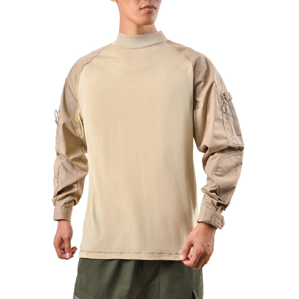 BACKBONE Men's Lightweight Camo Utility Shirt, Durable Outdoor Long Sleeve Top