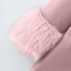 Ikevan 1 to 7 Years Toddler Kids Girls Winter Windproof Coat Jacket Kids Warm Fleece Hooded Outerwear (2-Pink#ty, 4-5 Years) view 4